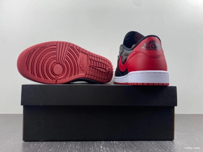 Rep Husky Retro Air Bred Jordan 1 705329-001 Low 0709